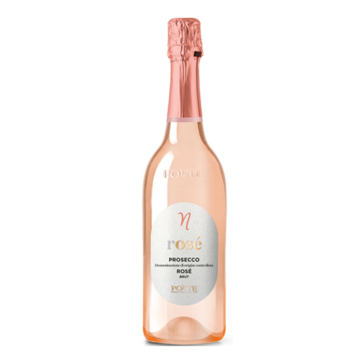 PONTE Pink Prosecco Rose' Millesimato Brut 21/22/24 (750mL)