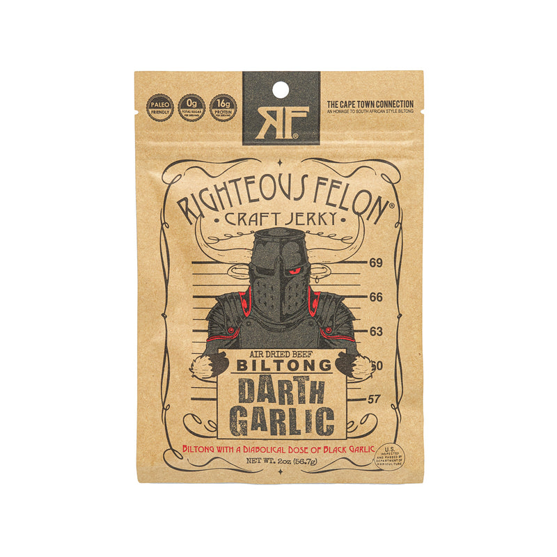 RIGHTEOUS FELON 風乾牛肉乾 - 黑蒜味  (56.7g)