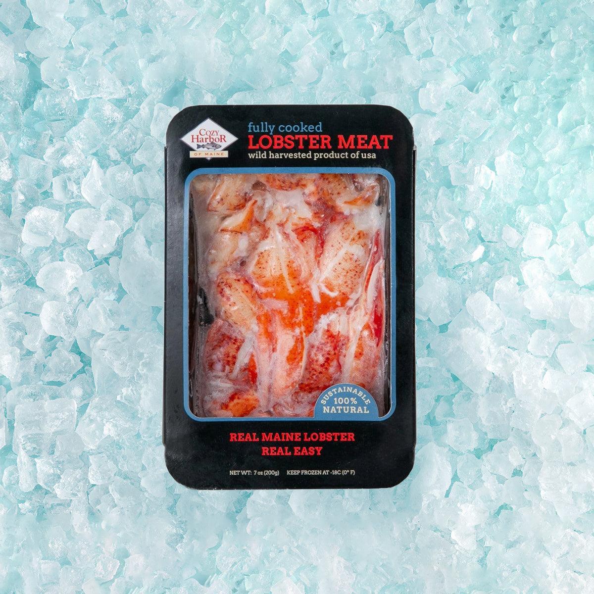 COZY HARBOR USA Maine Fully Cooked Lobster Meat [Previously Frozen]  (200g)