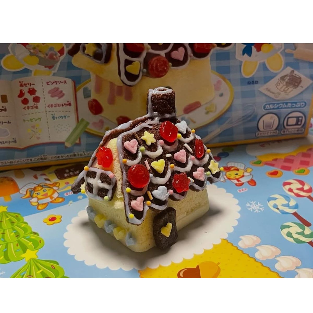 Kracie 知育菓子聖誕糖果屋DIY工作坊