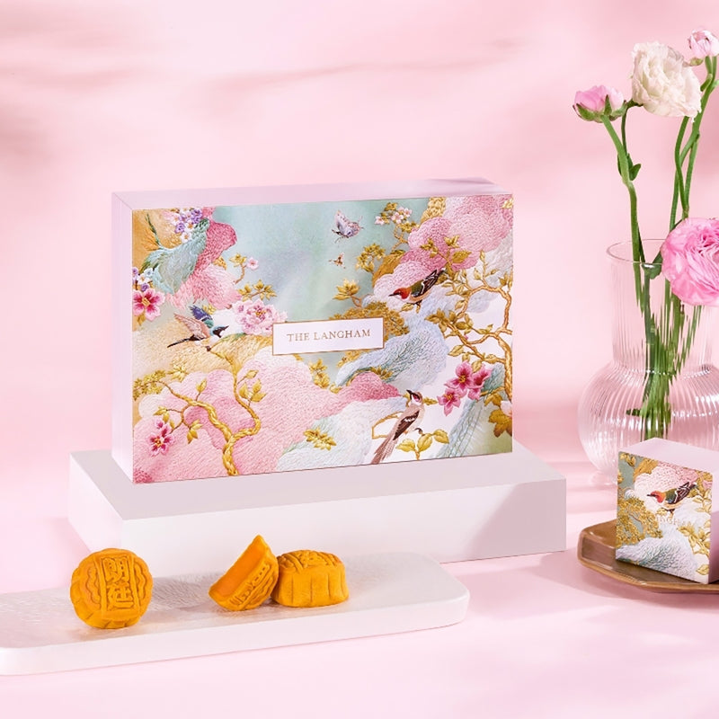 THE LANGHAM Mini Custard with Egg Yolk Mooncake Voucher  (1pc)
