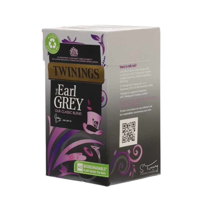 TWININGS The Earl Grey Plant-Based Tea Bags  (100g)