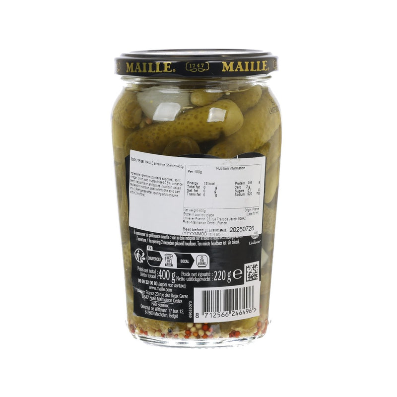 MAILLE Extra Fine Gherkins  (400g)