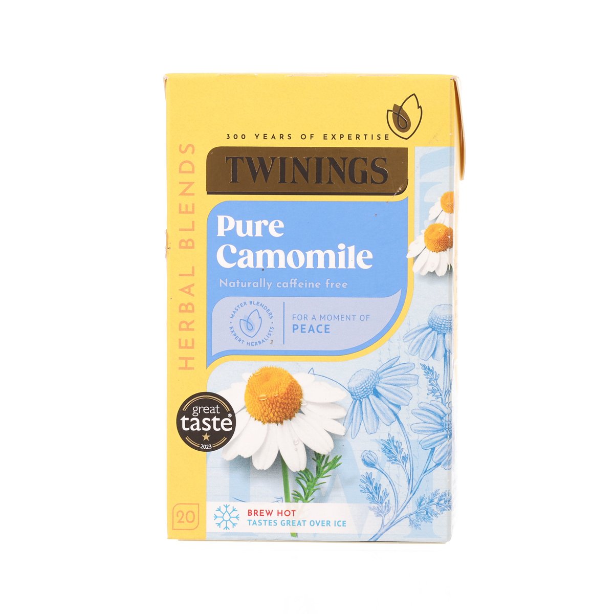 TWININGS Pure Camomile Tea Bags  (30g)