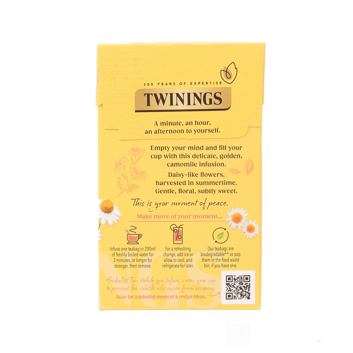 TWININGS Pure Camomile Tea Bags  (30g)