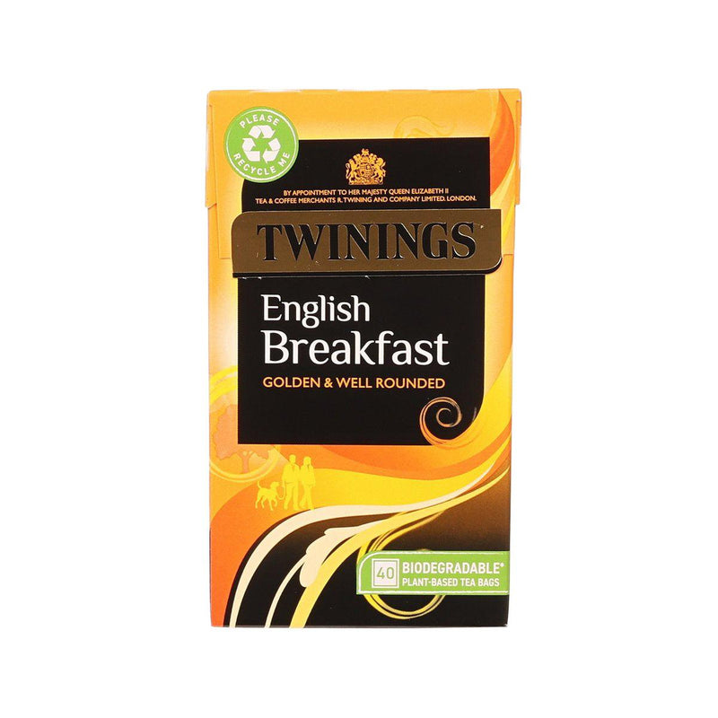 TWININGS English Breakfast Plant-Based Tea Bags  (100g)