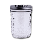 BALL Regular Mouth Quilted Crystal Jelly Jar 236mL
