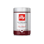 ILLY COFFEE Ground Coffee - Intenso Espresso Dark Roast  (250g)