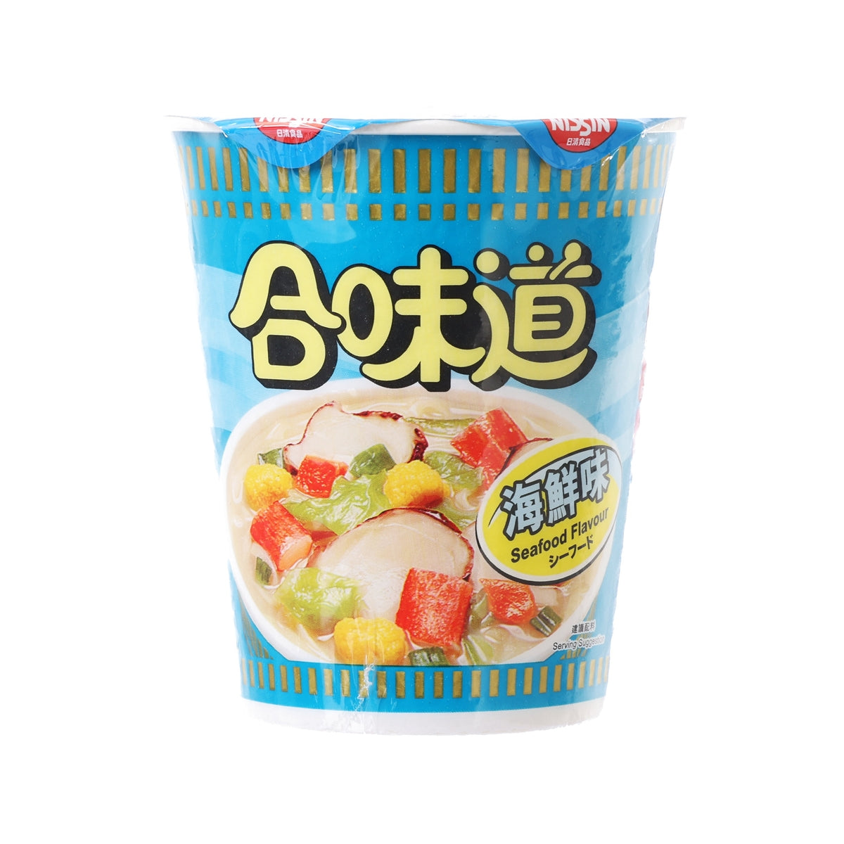 NISSIN Cup Noodles - Seafood Flavour  (72g)