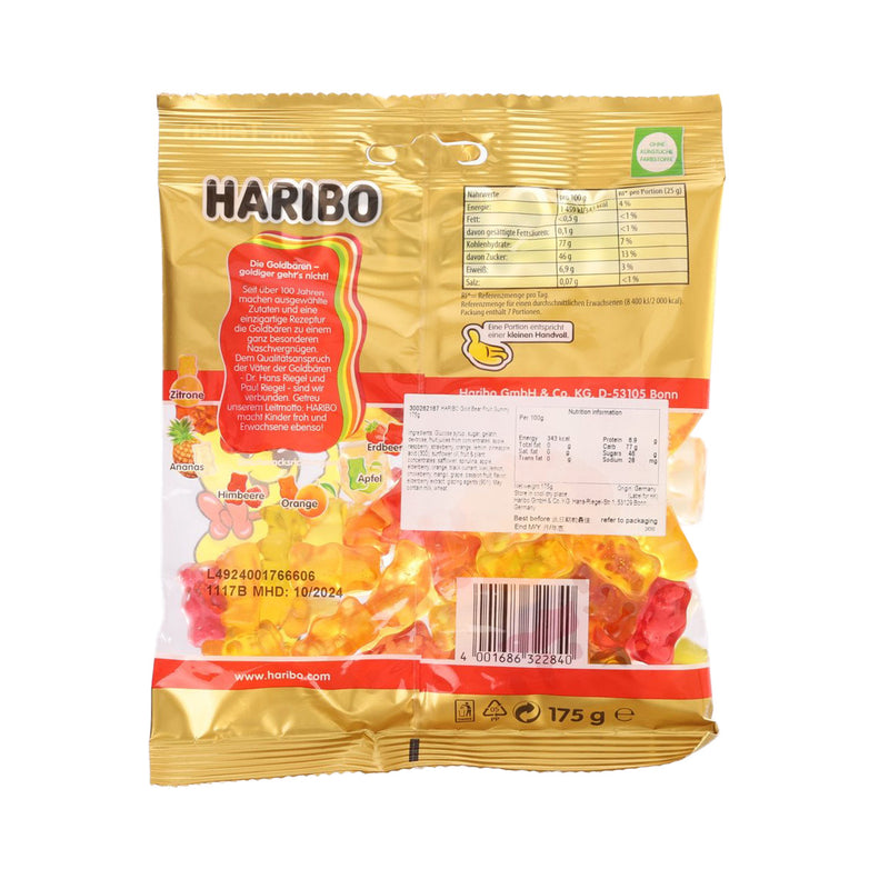 HARIBO Gold Bear Fruit Gummy  (175g)