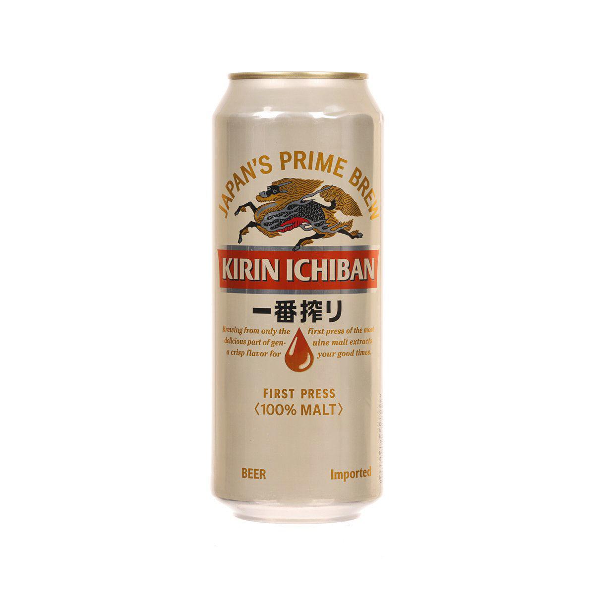 麒麟 一番榨啤酒 (酒精濃度 5%) [罐裝]  (500mL)