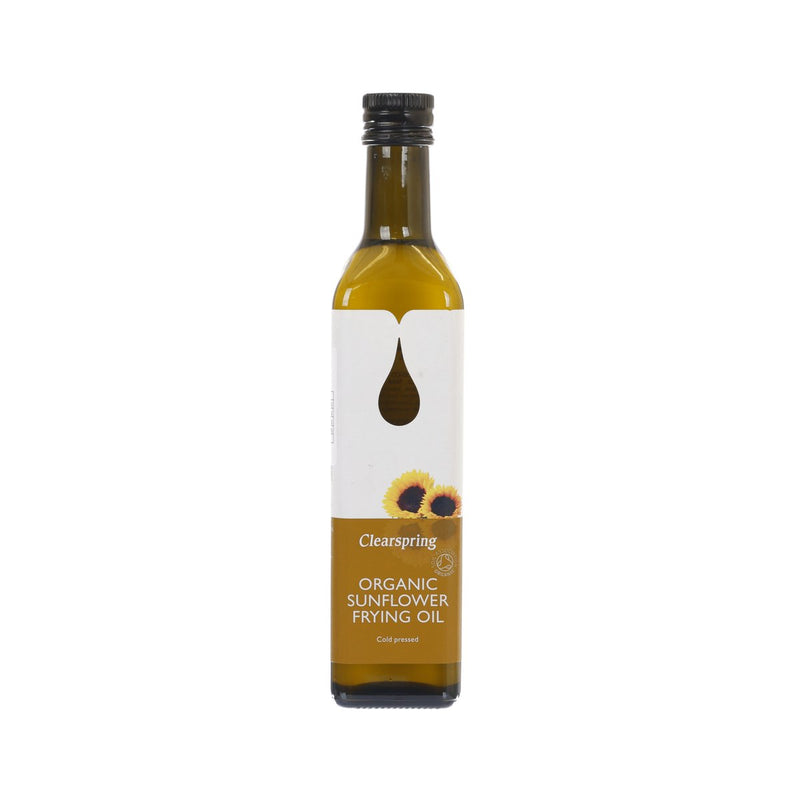 CLEARSPRING Organic Sunflower Frying Oil  (500mL)