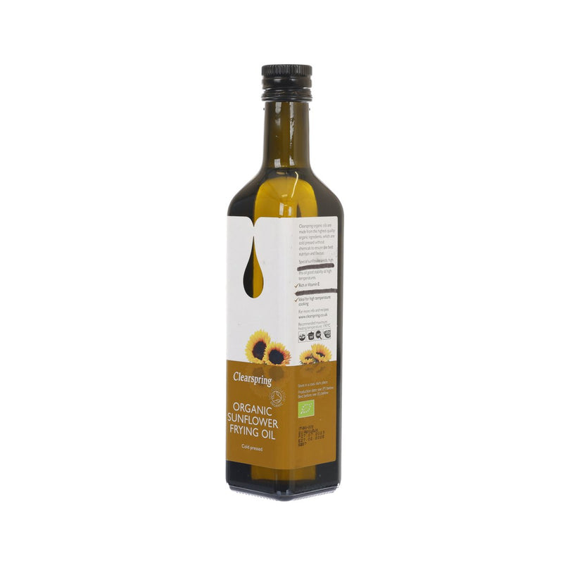 CLEARSPRING Organic Sunflower Frying Oil  (500mL)