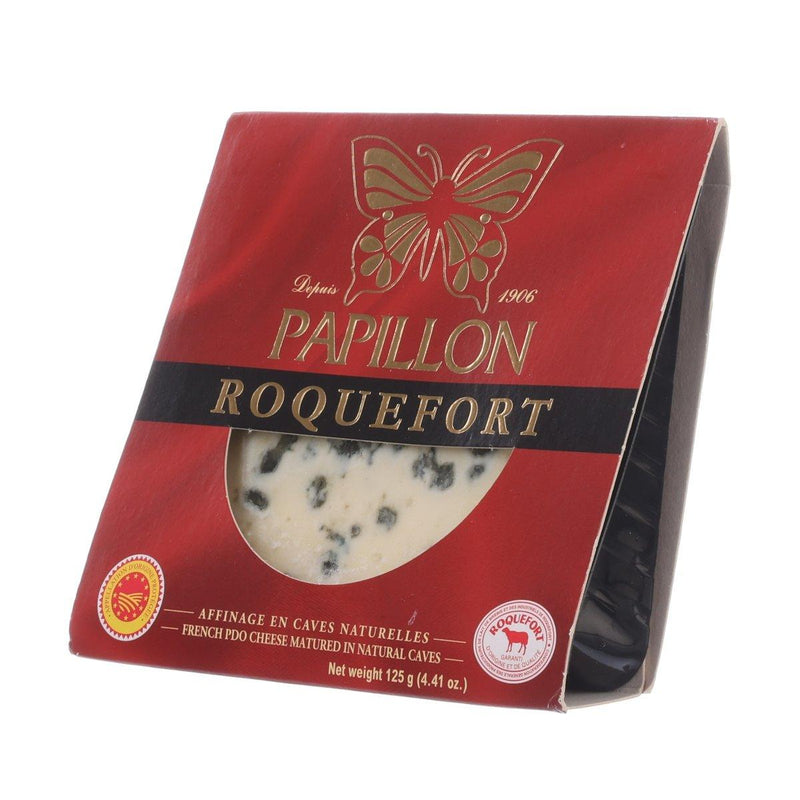 PAPILLON Roquefort Blue-Veined Cheese from Raw Ewe&