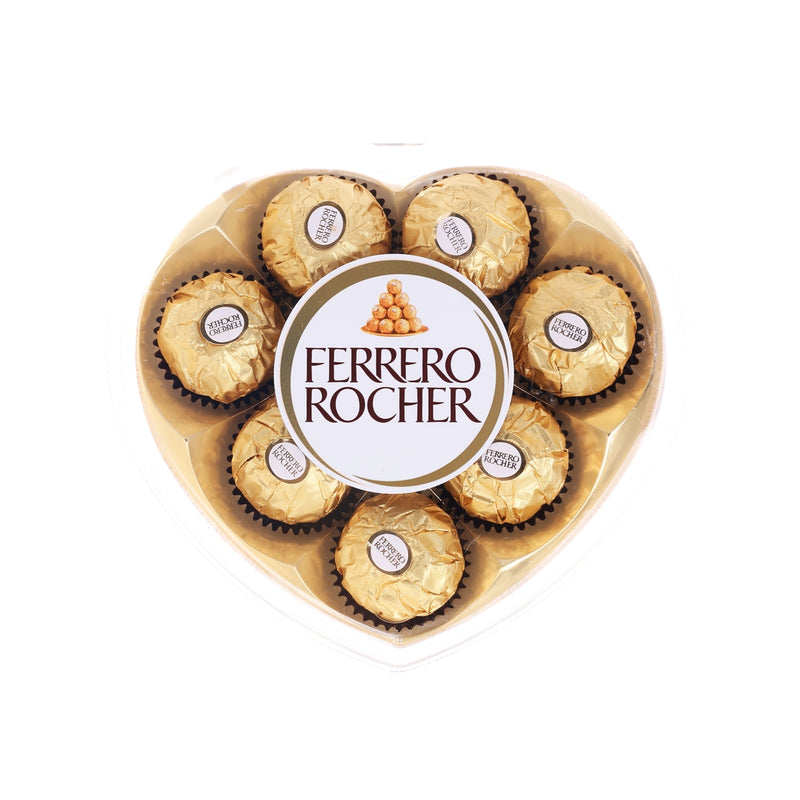 FERREROROCHER Heart Shaped Box Chocolates  (100g)
