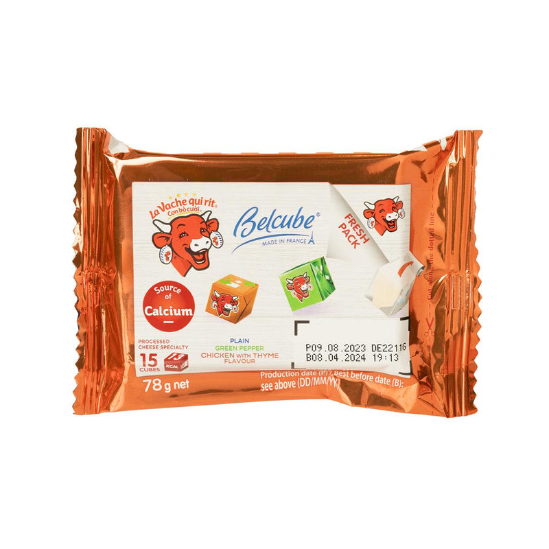 LAUGHING COW Belcube Cheese Spread - Red 15 Cubes  (78g)