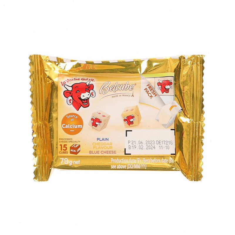 LAUGHING COW Belcube Cheese Spread - Yellow 15 Cubes  (78g)