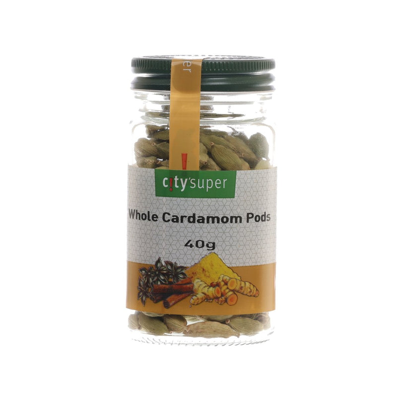 CITYSUPER Whole Cardamom Pods  (40g)