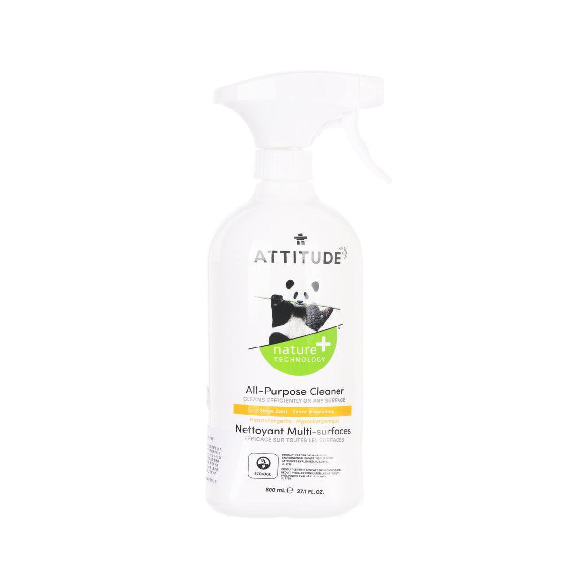ATTITUDE Cleaning Detergent - All Purpose  Zest  (800mL)