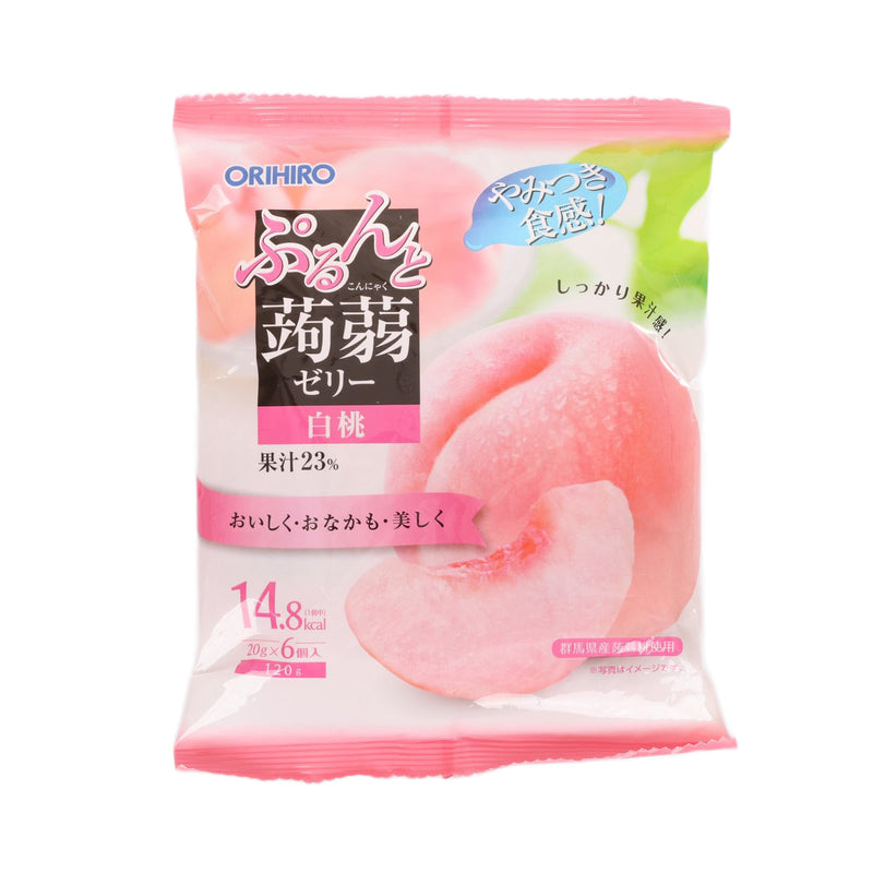 ORIHIRO Konnyaku Jelly - Peach  (120g)