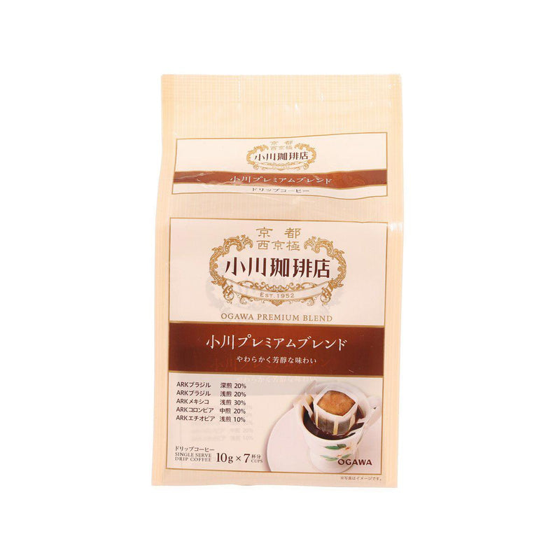 OGAWA COFFEE Premium Blend Drip Coffee  (70g)