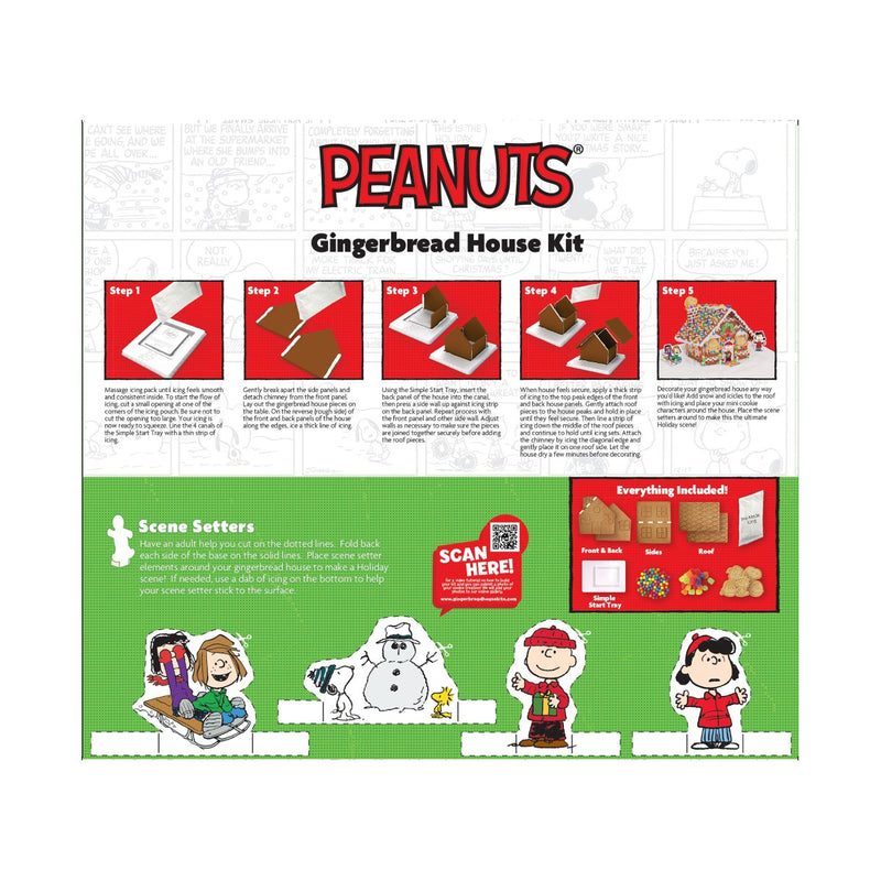 COOKIES UNITED Snoopy Gingerbread House Kit (822g)
