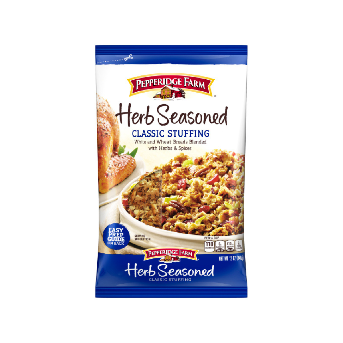 PEPPERIDGE FARM Herb Seasoned Cubed Stuffing  (340g)