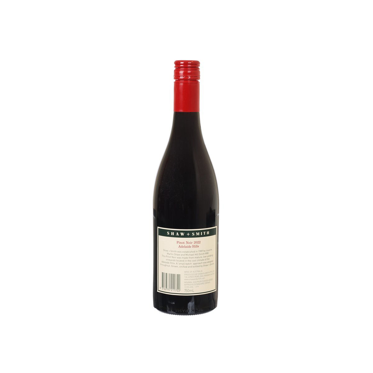 南澳 Shaw + Smith Adelaide Hills Pinot Noir 2022 紅酒 (750mL)