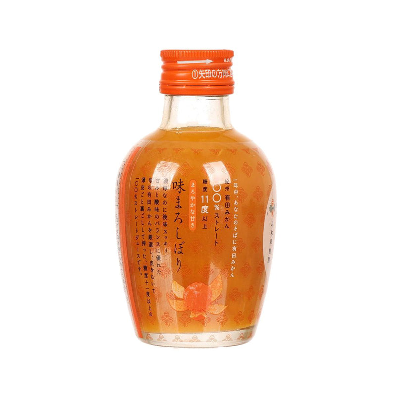 SOUWAKAJUEN Ajimaro Shibori 100% Mikan Juice  (180mL)