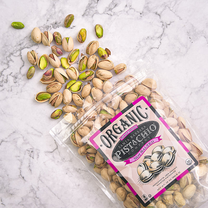 SANTA BARBARA Organic Unsalted Pistachio  (340.8g)