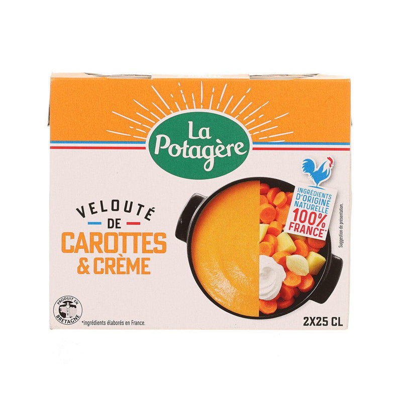 LA POTAGERE Carrot and Vegetables Creamy Soup  (500mL)