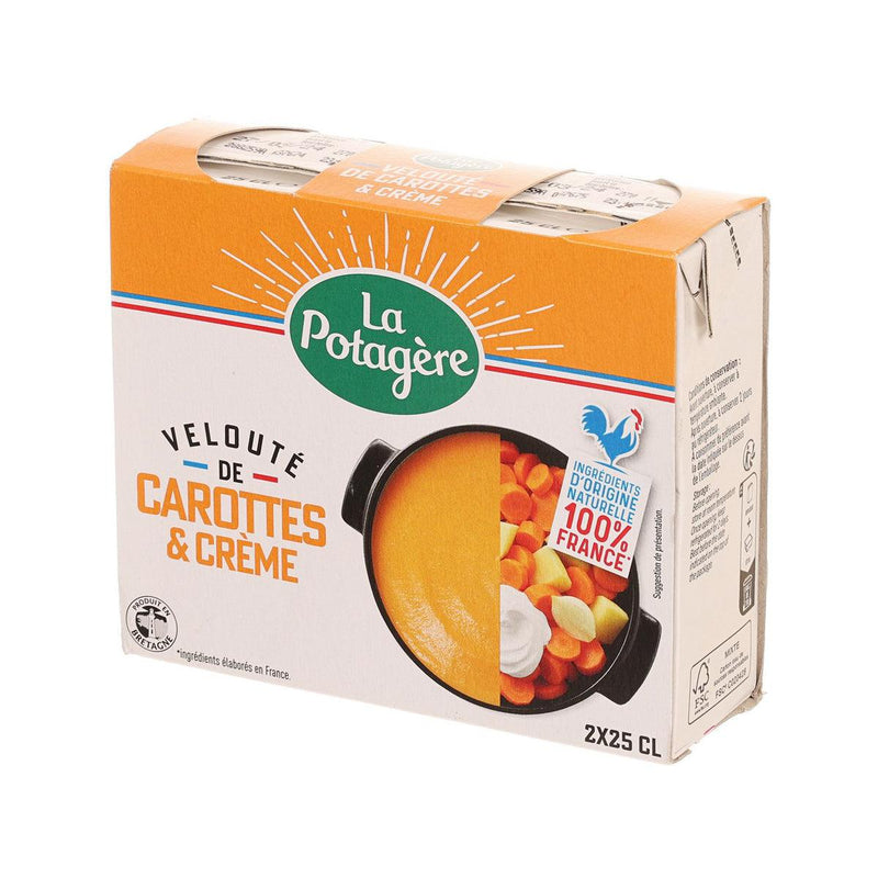 LA POTAGERE Carrot and Vegetables Creamy Soup  (500mL)