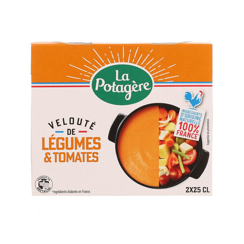 LA POTAGERE Tomatoes and Vegetables Creamy Soup  (2 x 250mL)