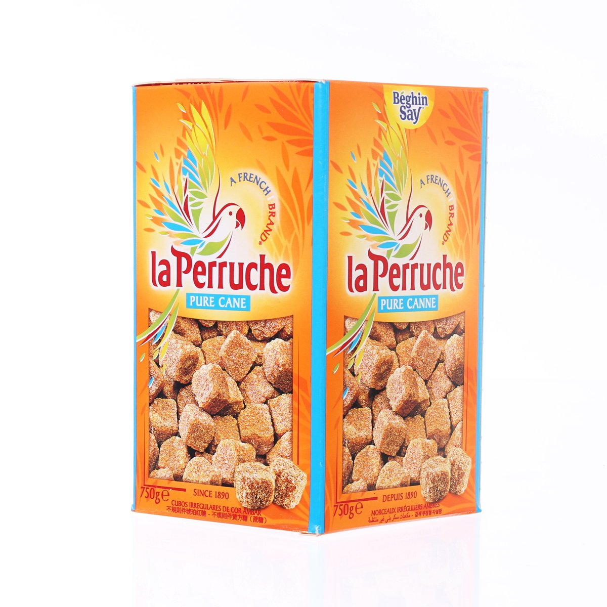 LA PERRUCHE Brown Cane Sugar Cube  (750g)