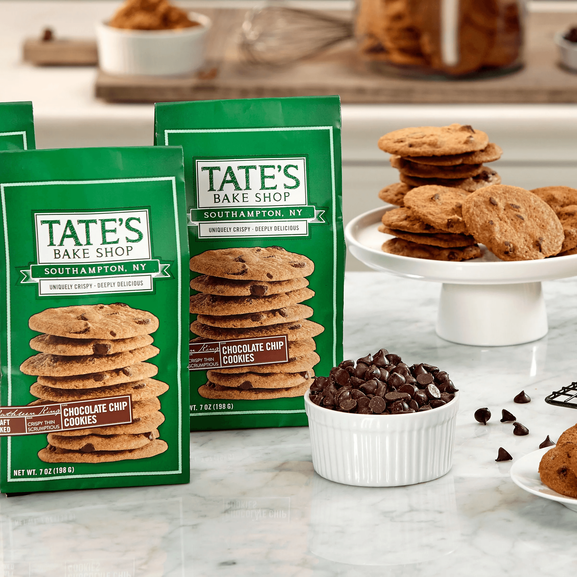 TATE'S Chocolate Chips Cookies  (198g)