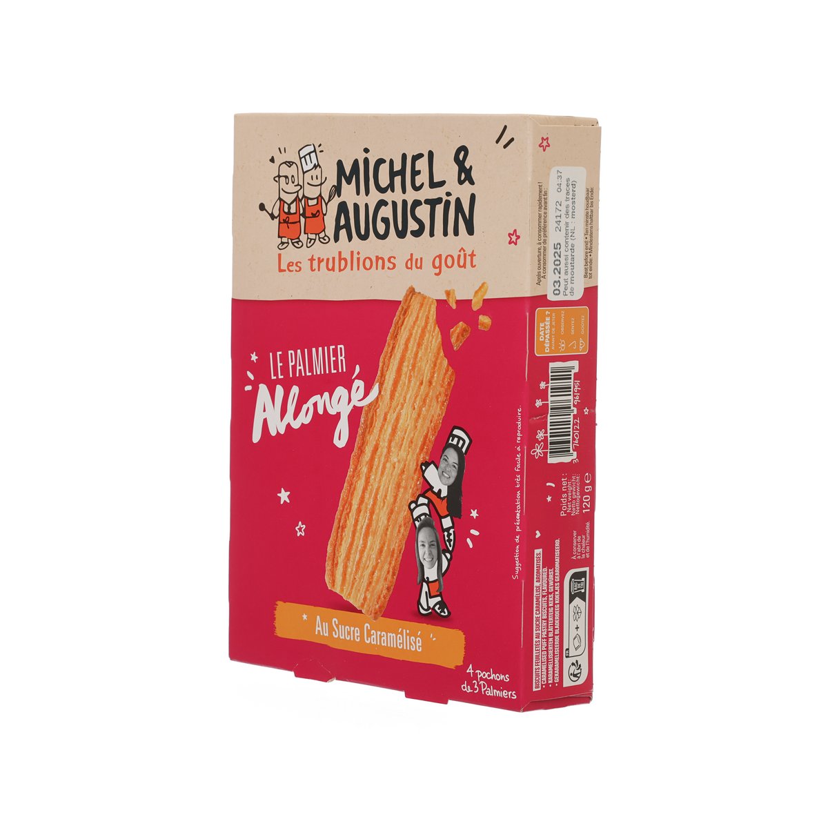 MICHEL & AUGUSTIN 焦糖法式蝴蝶酥  (120g)