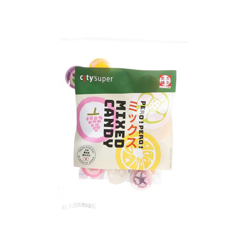 CITYSUPER Mixed Patterns Fruit Flavored Candy  (68g)