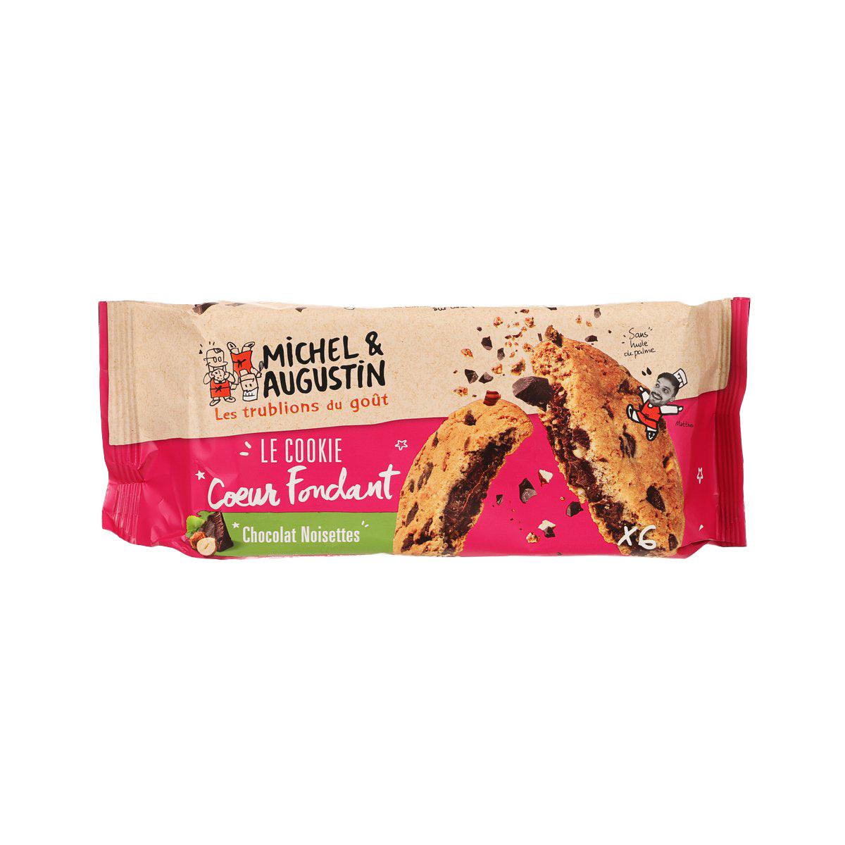 MICHEL & AUGUSTIN Super Cookies - Hazelnuts with Chocolate & Hazelnut Filling  (180g)