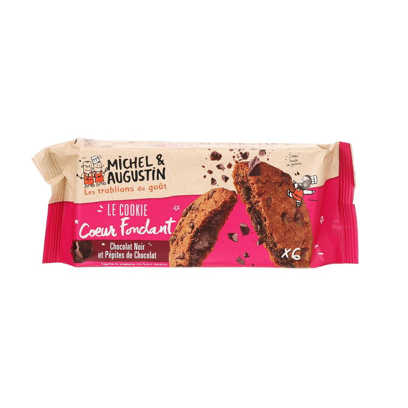 MICHEL & AUGUSTIN Super Cookies - Chocolate Chips with Dark Chocolate Filling  (180g)