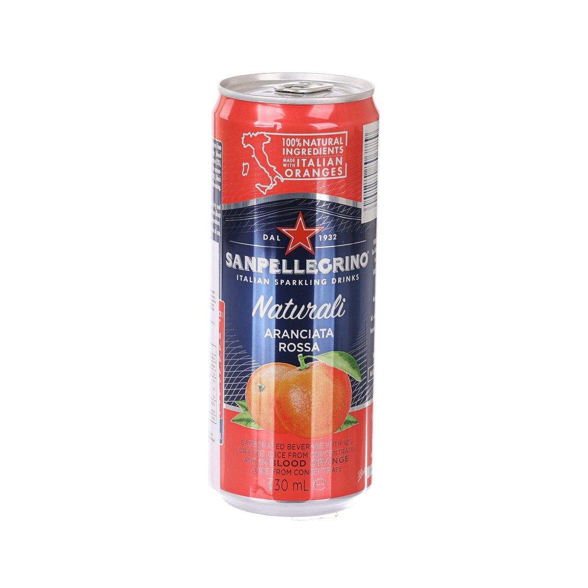 SAN PELLEGRINO 有氣血橙飲品 [罐裝]  (330mL)