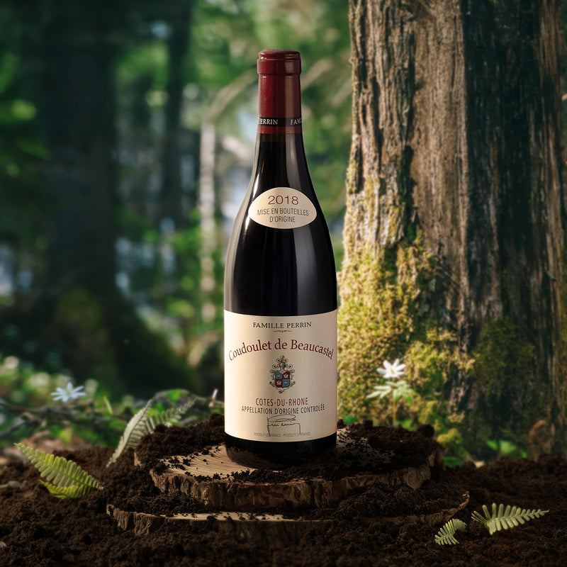CH DE BEAUCASTEL Cotes de Rhone 10/18 (750mL)