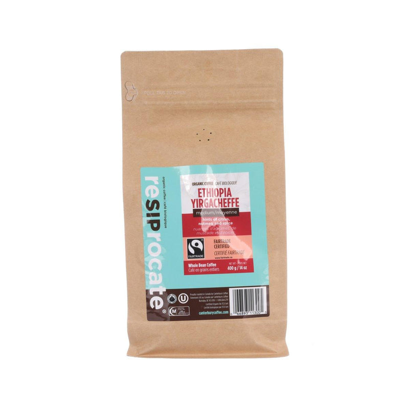 RESIPROCATE 有機埃塞俄比亞咖啡豆  (400g)