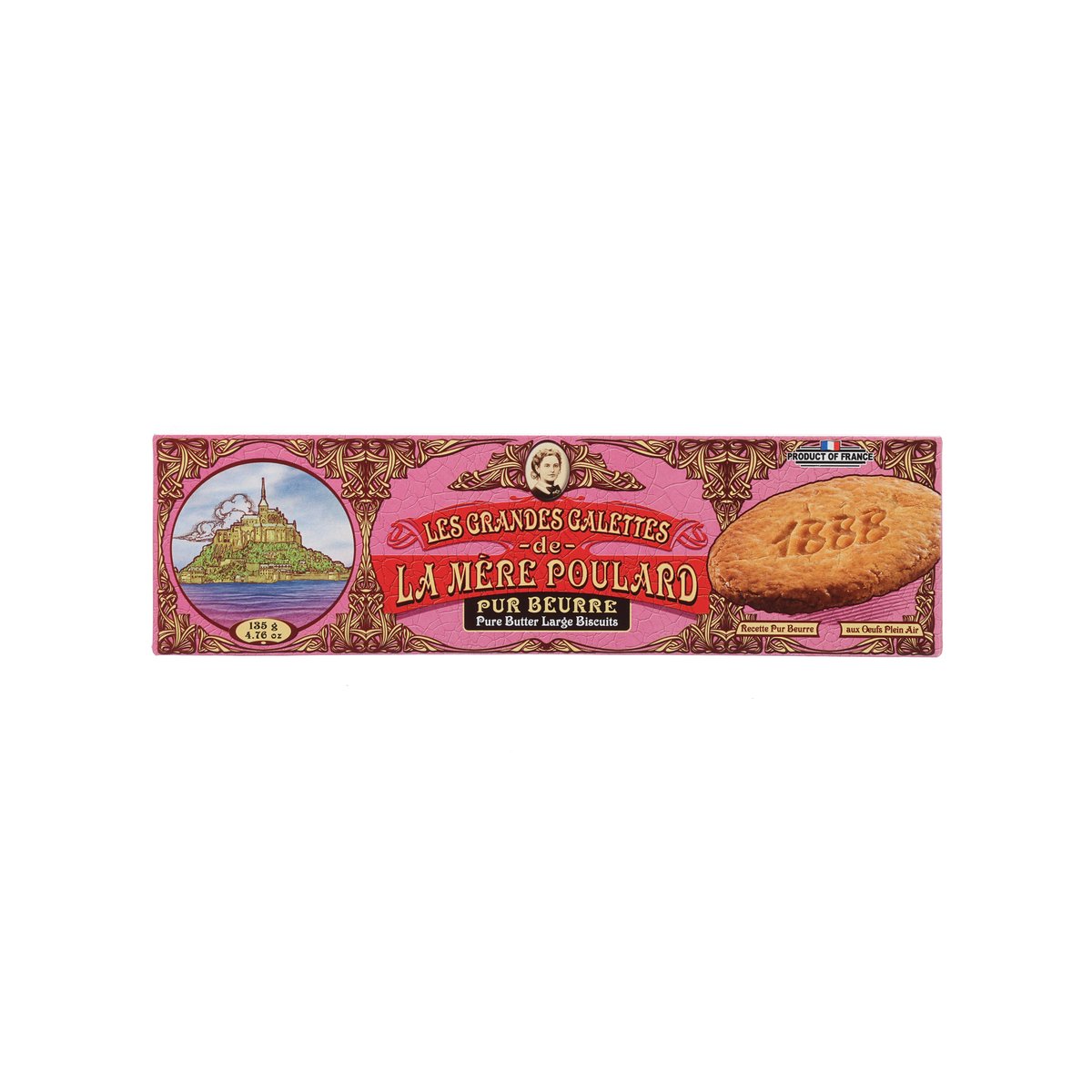 LAMEREPOULARD Large Pure Butter Biscuits  (135g)
