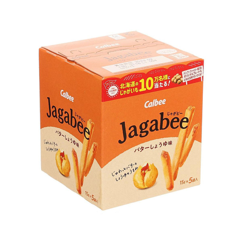 CALBEE Jagabee Potato Stick - Butter & Soy Sauce  (75g)