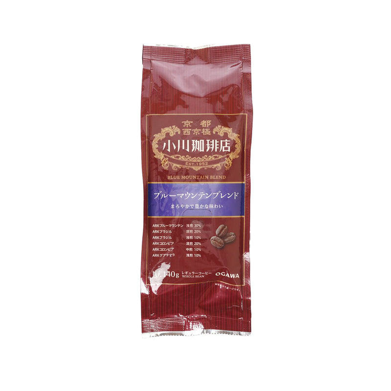 OGAWA COFFEE Blue Mountain Blend Whole Coffee Bean  (140g)