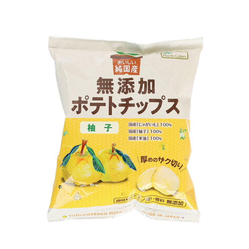 NORTHCOLORS Made in Japan Additive-Free Potato Chips - Yuzu  (53g)