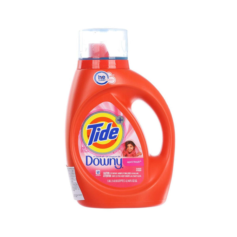 TIDE Downy Liquid Laundry Detergent - April Fresh  (1.24L)