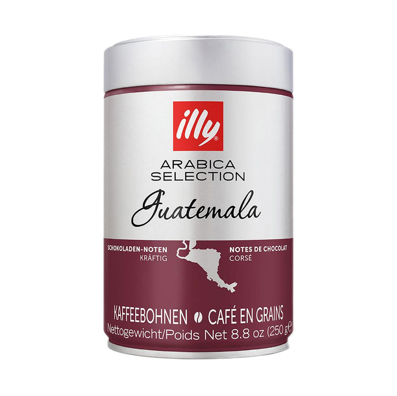 ILLY COFFEE Monoarabica Whole Bean Coffee - Guatemala  (250g)