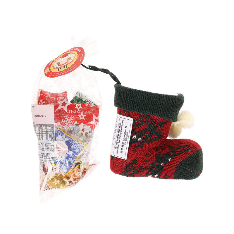 EIM Xmas Knitted Sock with Snacks [M]  (41g)