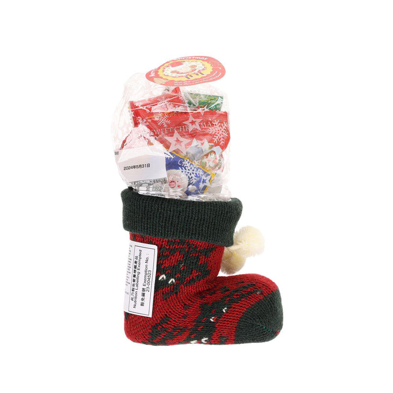 EIM Xmas Knitted Sock with Snacks [M]  (41g)